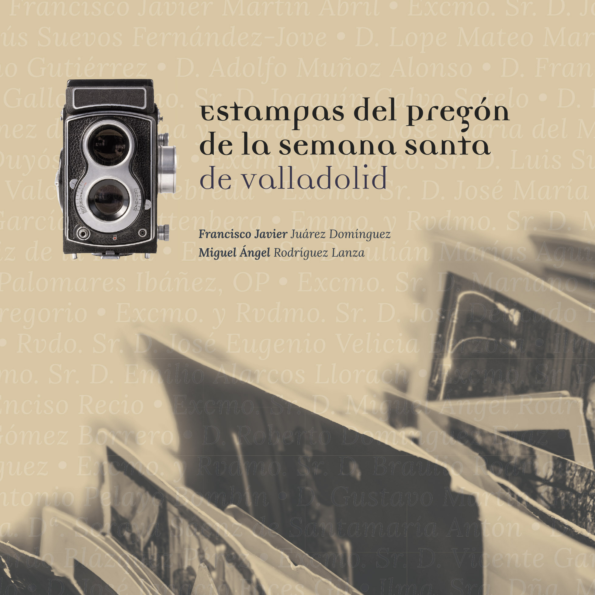 Estampas del pregón de la Semana Santa de valladolid